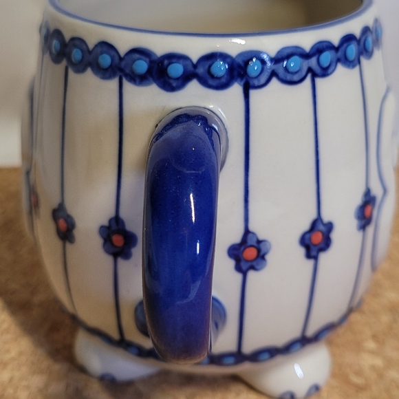 Yokohama Studio Elephant 16oz mug coffee, tea or plant hand painted Large 3D - Picture 7 of 10